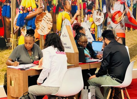 Promoting tourism in Eswatini.