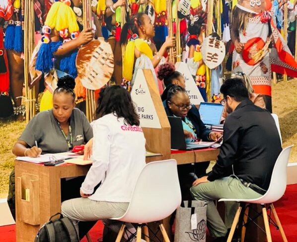 Promoting tourism in Eswatini.