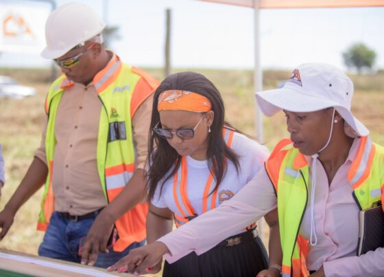 Women are said not to be represented enough in the construction sector.