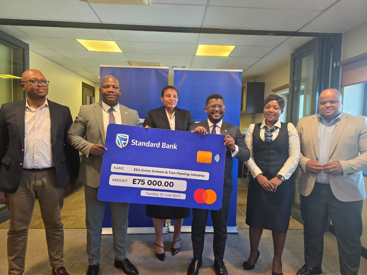 Standard Bank injects E75,000 towards the Green School initiative